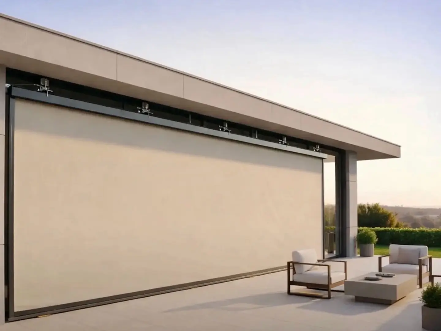 Toldo Zip hermético ALTISSIMO — Tensión Estructural